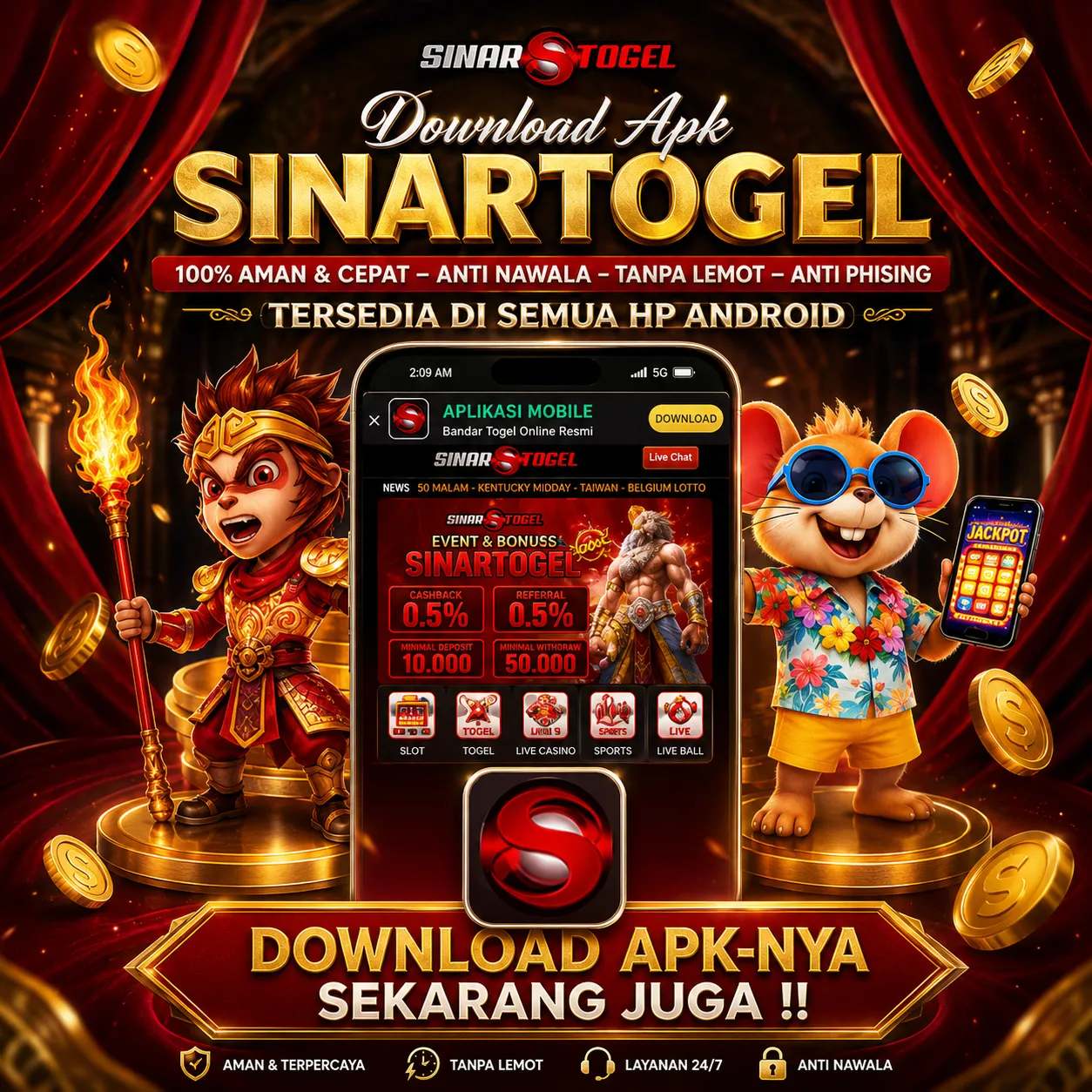 BONUS REBATE & RELOAD SLOT